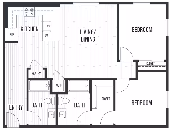 Plan 2G 2438 2438 floor plan